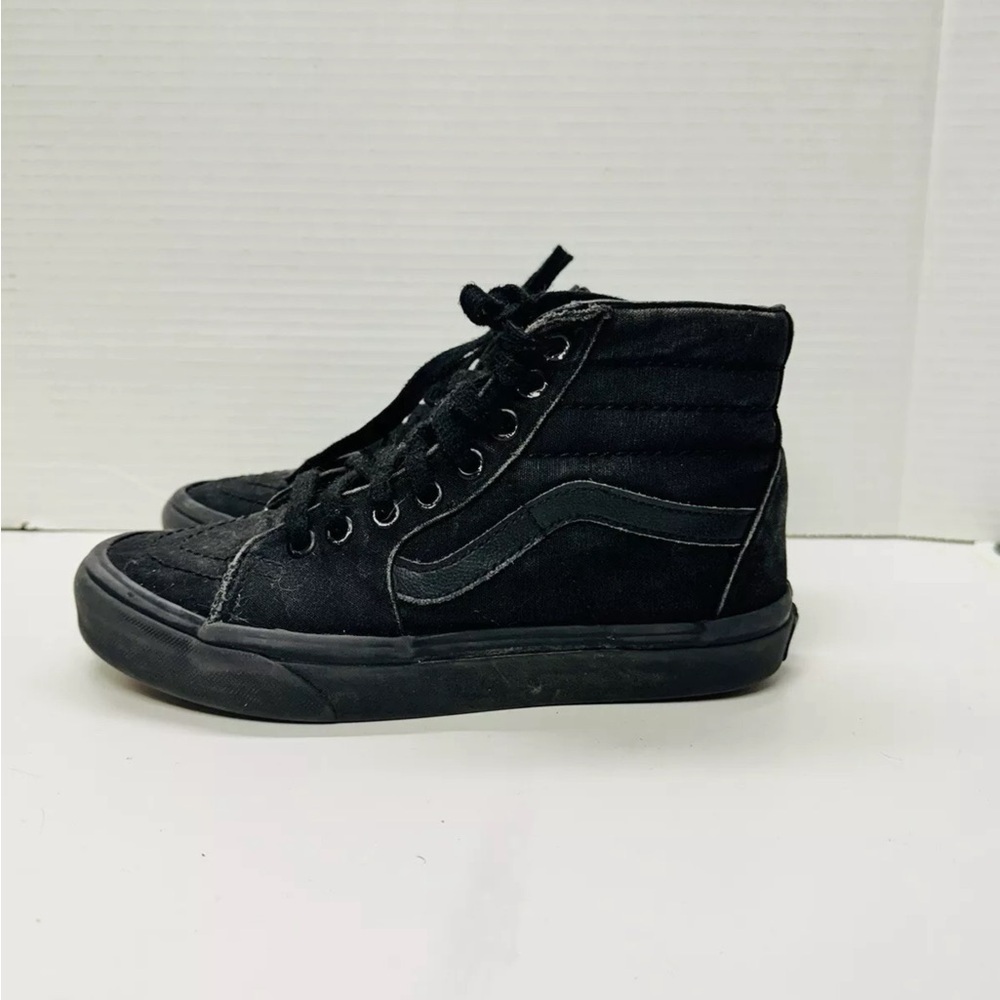Vans World #1 Skateboard shoe OFF THE WALL BLACK & BLACK SIZE 4 Men/5.5 Womens